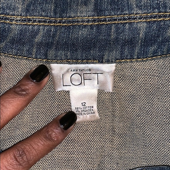 Ann Taylor Loft Jean Jacket - Picture 2 of 2